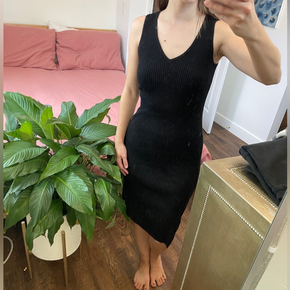 Magaschoni Ribbed Dress